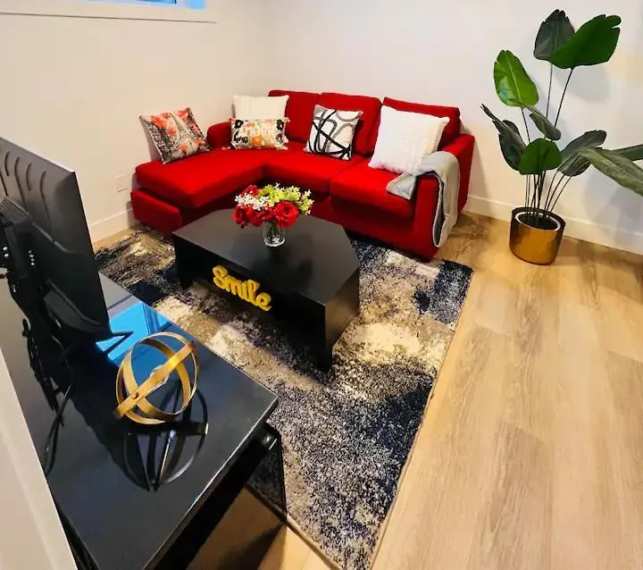 Semesterbostad B21 River Valley 2Bd Basement Suite Edmonton Kanada